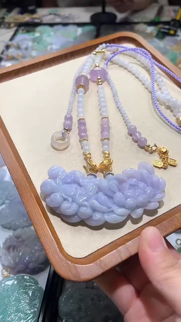 【闪购商品】翡翠颈饰未镶嵌吊坠