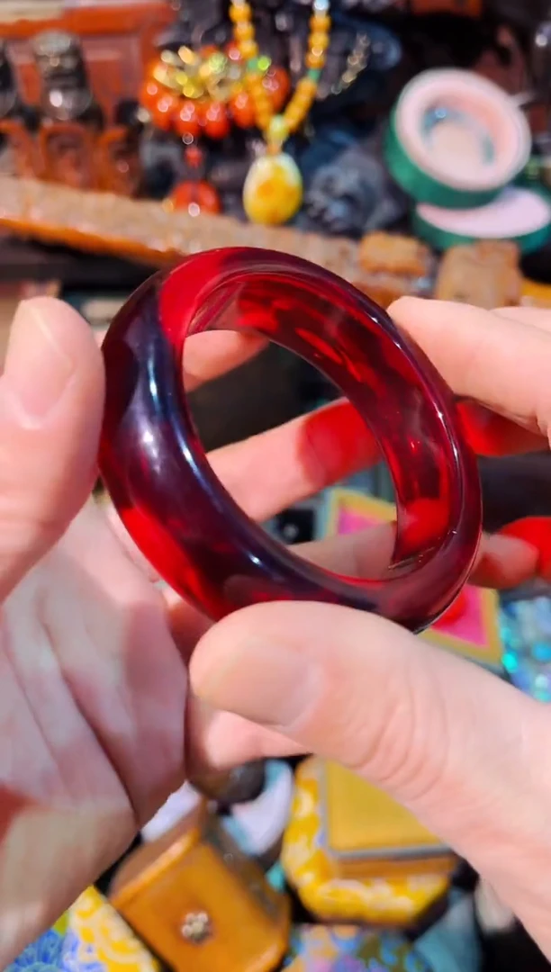 【闪购商品】血珀颈饰未镶嵌安哥精选专属链接0555