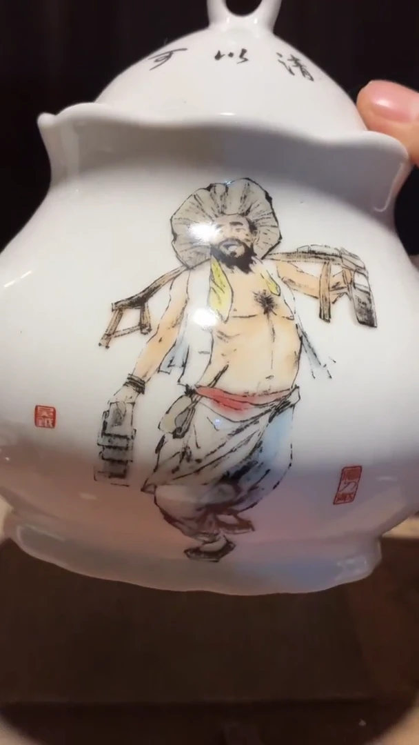 摆件瓷AF22景德镇陶瓷摆件