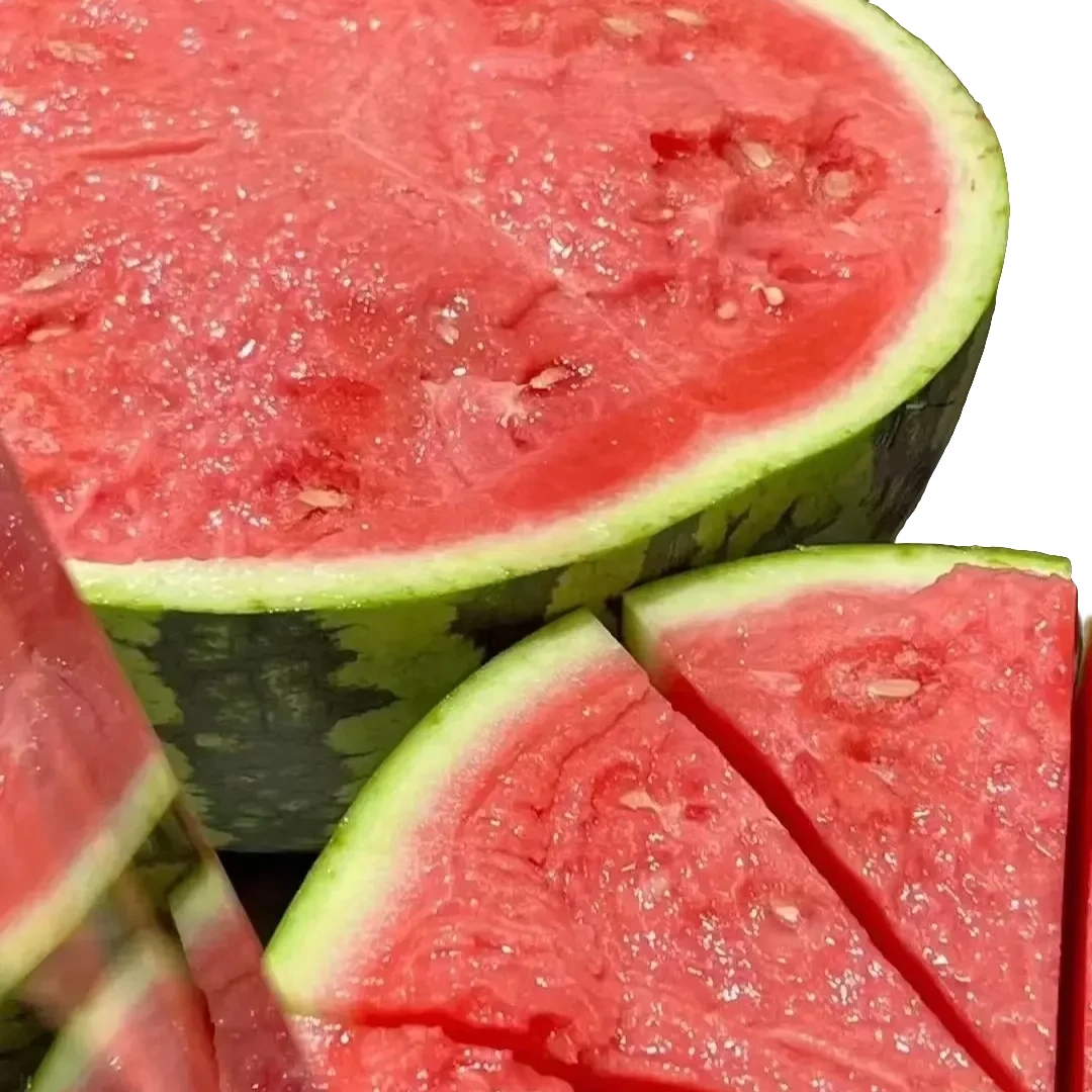 【鹏程甄选】甘肃麒麟西瓜（软白籽） 粉红瓤介意勿拍甘肃省甘肃省