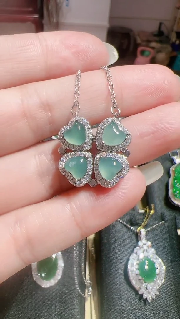 【闪购商品】翡翠颈饰未镶嵌202521308