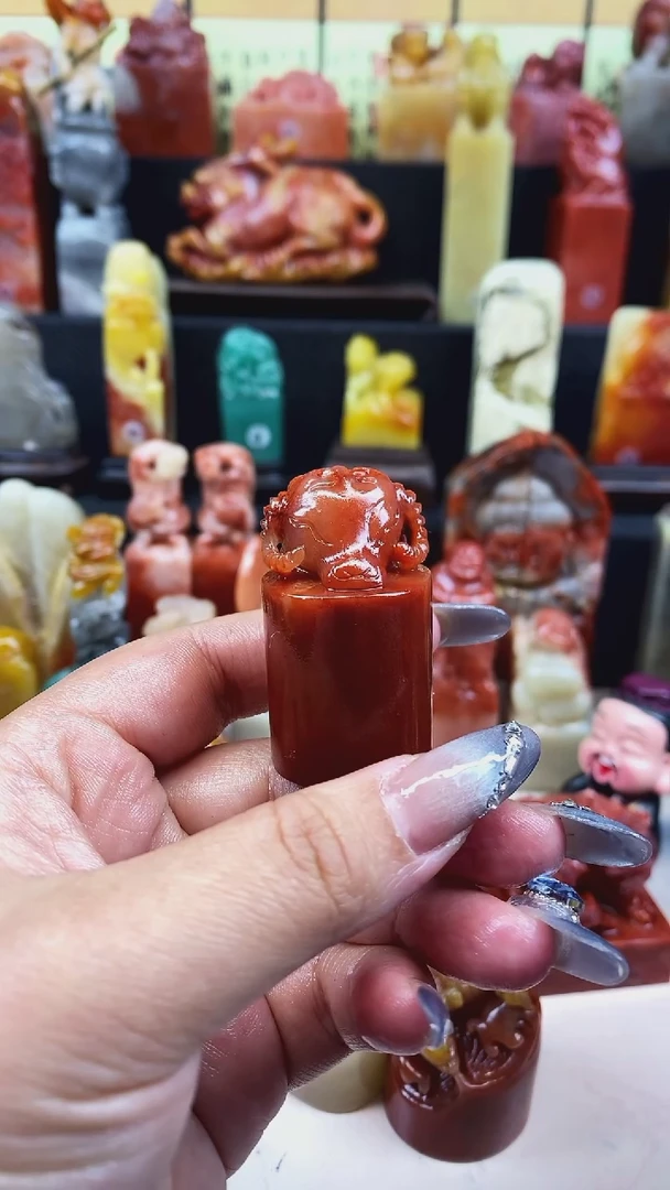 【闪购商品】寿山石印石芙蓉牛头印章