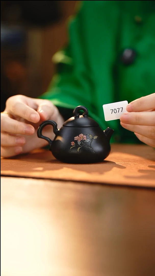 雲梦茶器紫陶茶壶7077