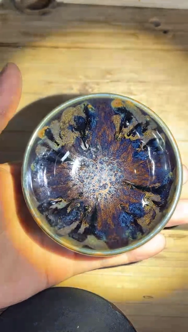 茶盏老木头精品柴烧11
