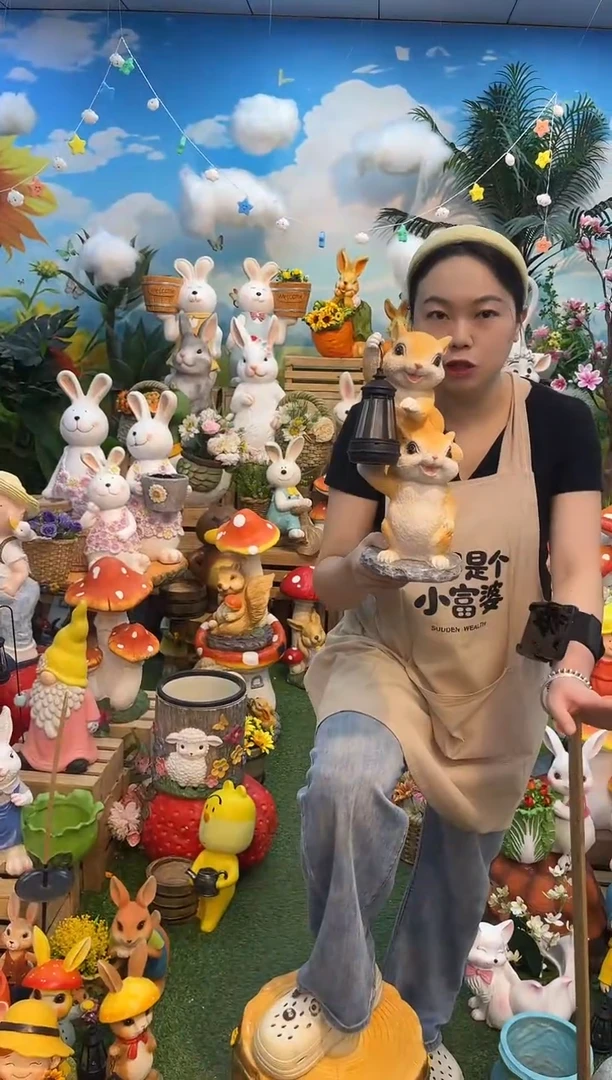 花园庭院户外摆件&00&