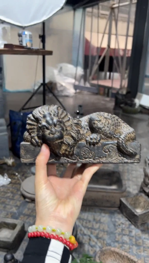 陶土【火山泥】镇水兽