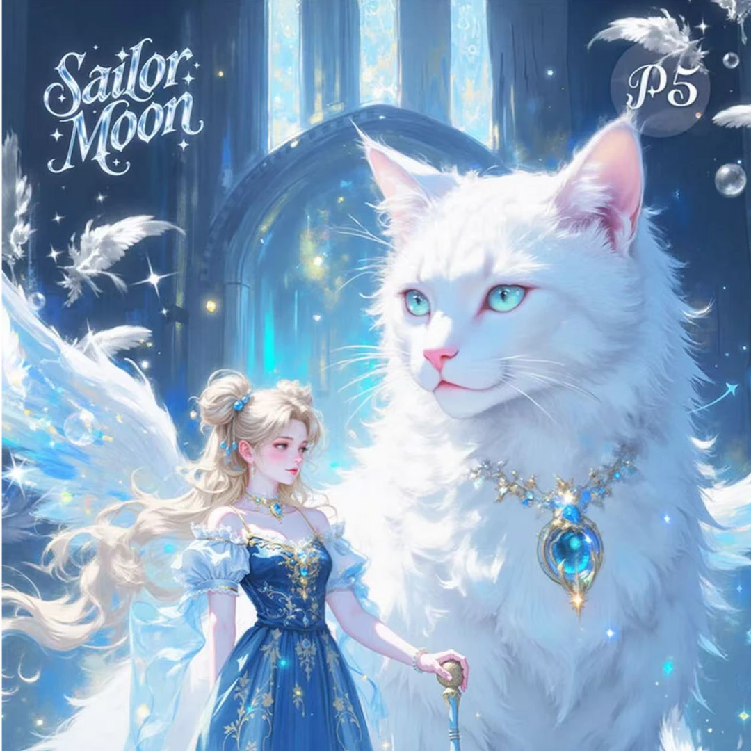 小鹿-【冲赏点盒】至臻文创 烁玉流金系列-美少女战士-默认代拆