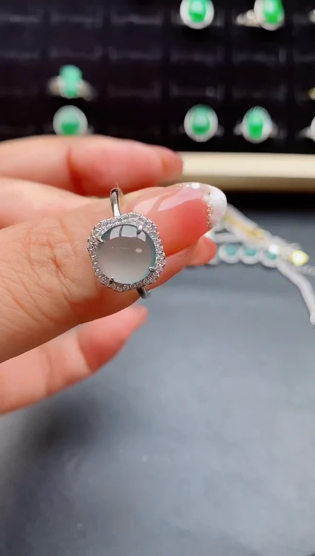 【闪购商品】翡翠戒指未镶嵌12121212121