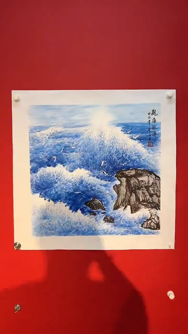 国画廖化老师国画作品