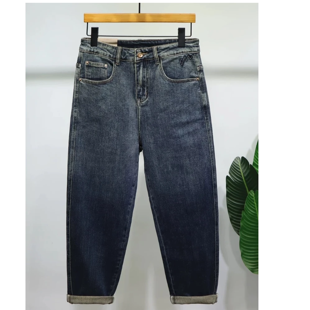 【扣号】男士19休闲男裤时尚复古宽松牛仔