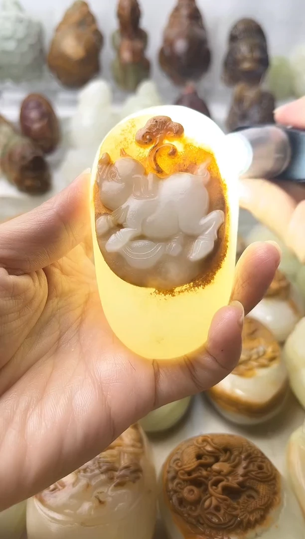 石材方解石棉纹正常不退换猪