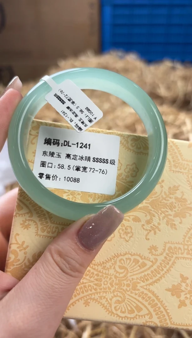 未镶嵌手镯石英质玉DL-1241
