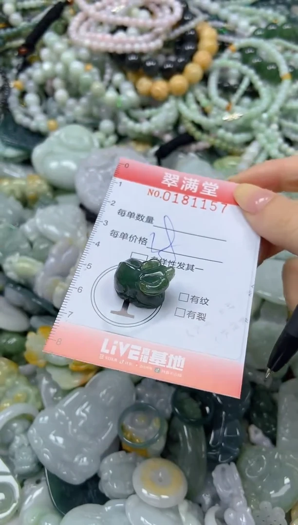 颈饰未镶嵌翡翠闪购0181157