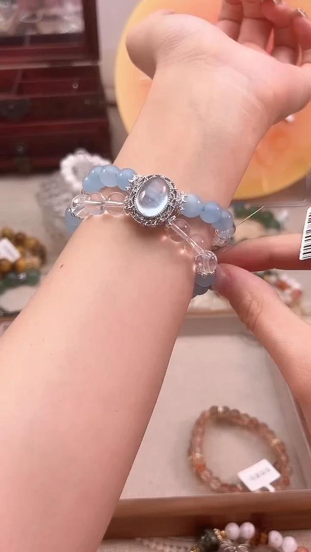 【闪购商品】水晶手链未镶嵌多样性发货发其一颜色微差