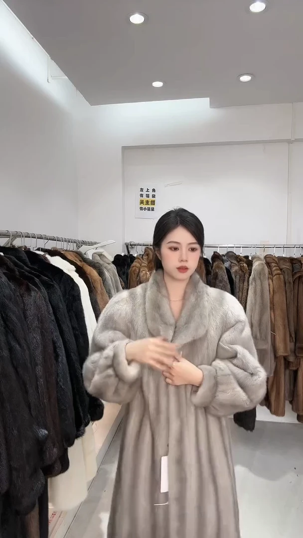 小橙子皮草进口中古貂