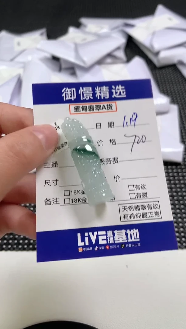 【闪购商品】翡翠颈饰未镶嵌27