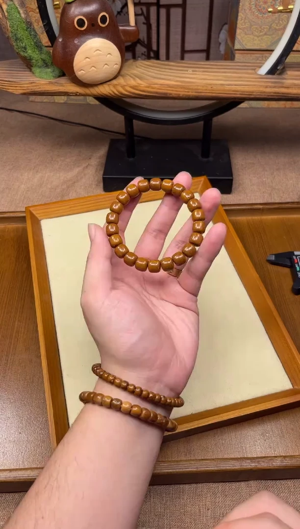 手串紫金鼠10*9纯肉实心