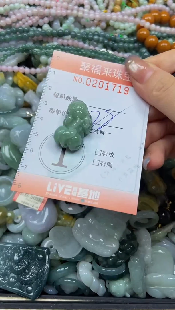 翡翠未镶嵌颈饰闪购0201719多样性发其一