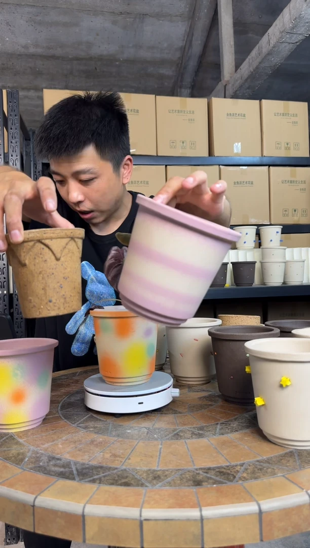 芋泥紫 加窑变皇冠