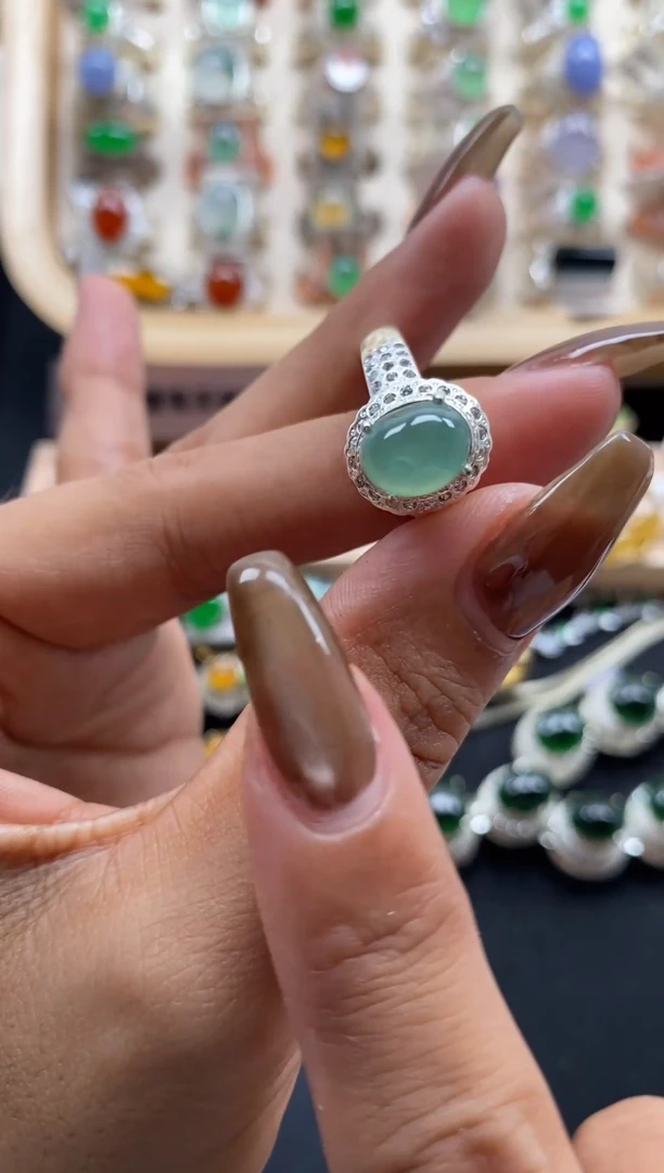 未镶嵌戒指翡翠缅甸天然a货翡翠