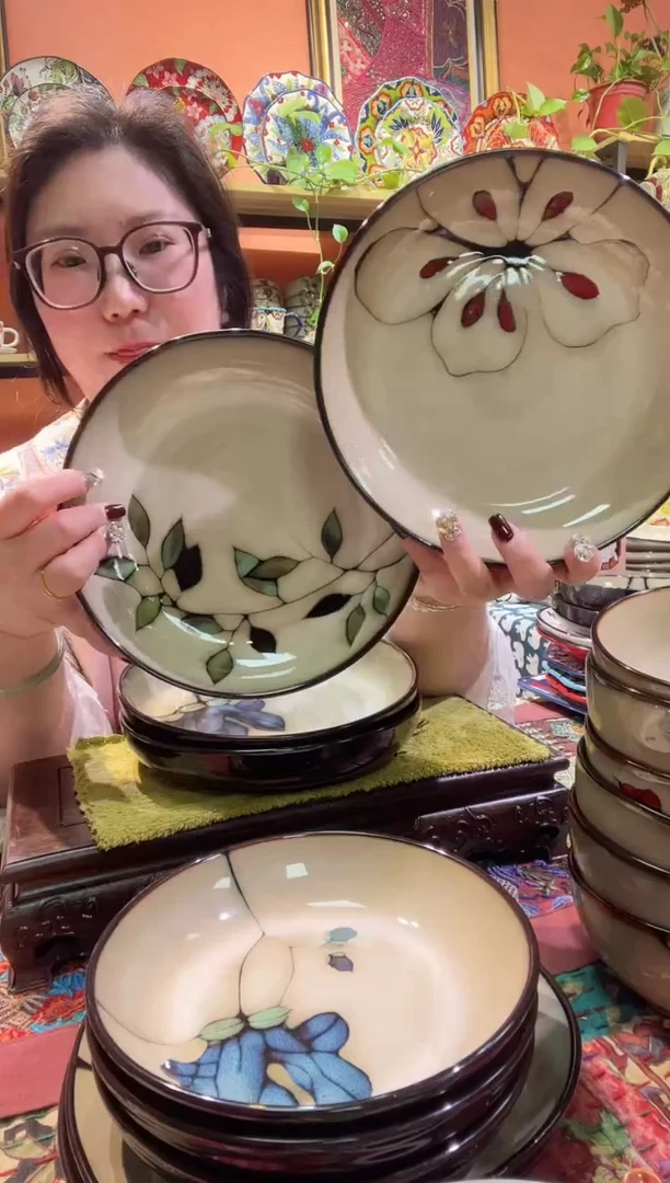 瓷片2只深盘福利价格