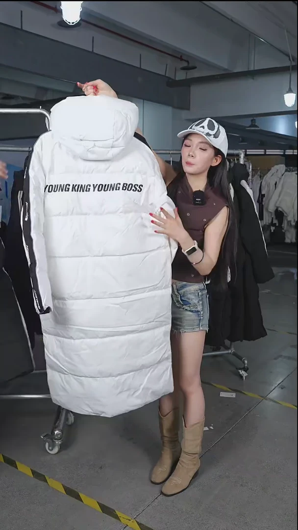 506YKYB爆款长款羽绒服