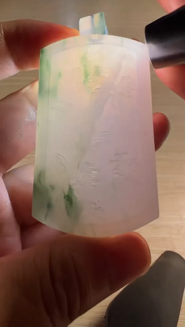 未镶嵌定制翡翠山水