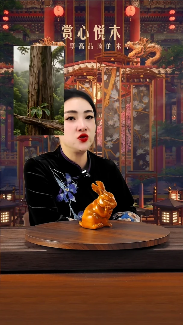 木金丝柚木俏脚兔