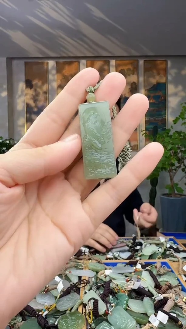 未镶嵌和田玉挂件拍一发一