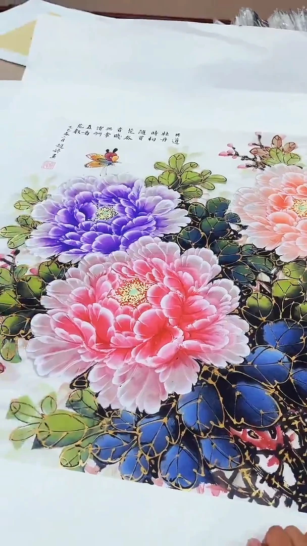 国画九霄甄选国画作品x01