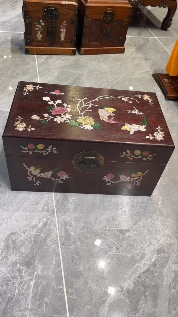木连年有余收纳箱
