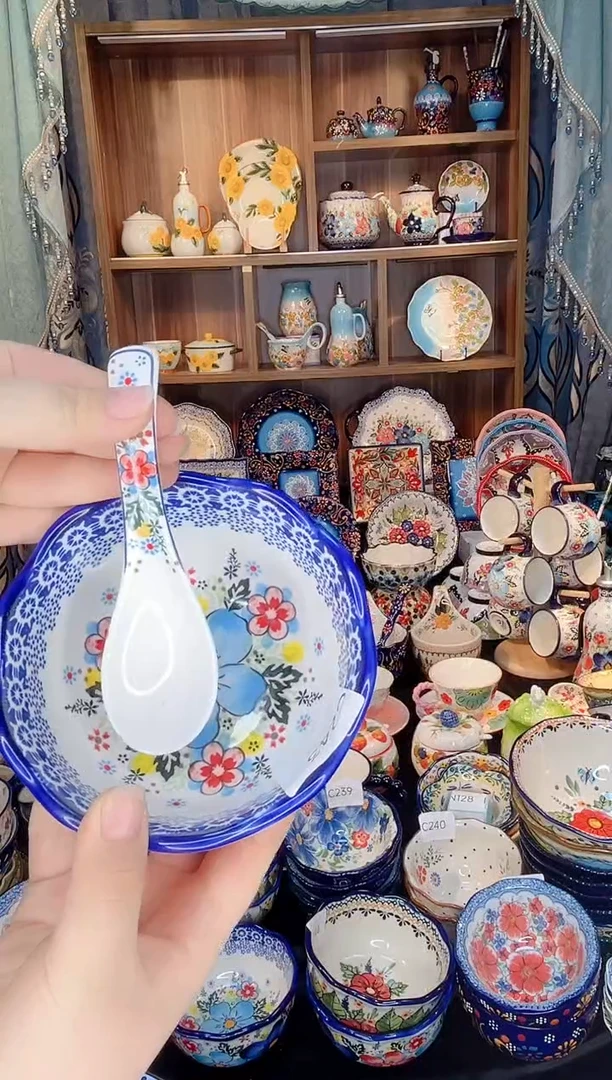 釉下彩系列盛夏米饭碗