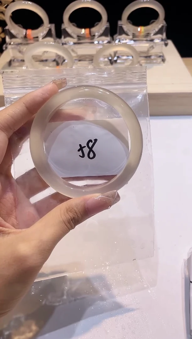玛瑙/玉髓手镯未镶嵌58-马橙1-59+