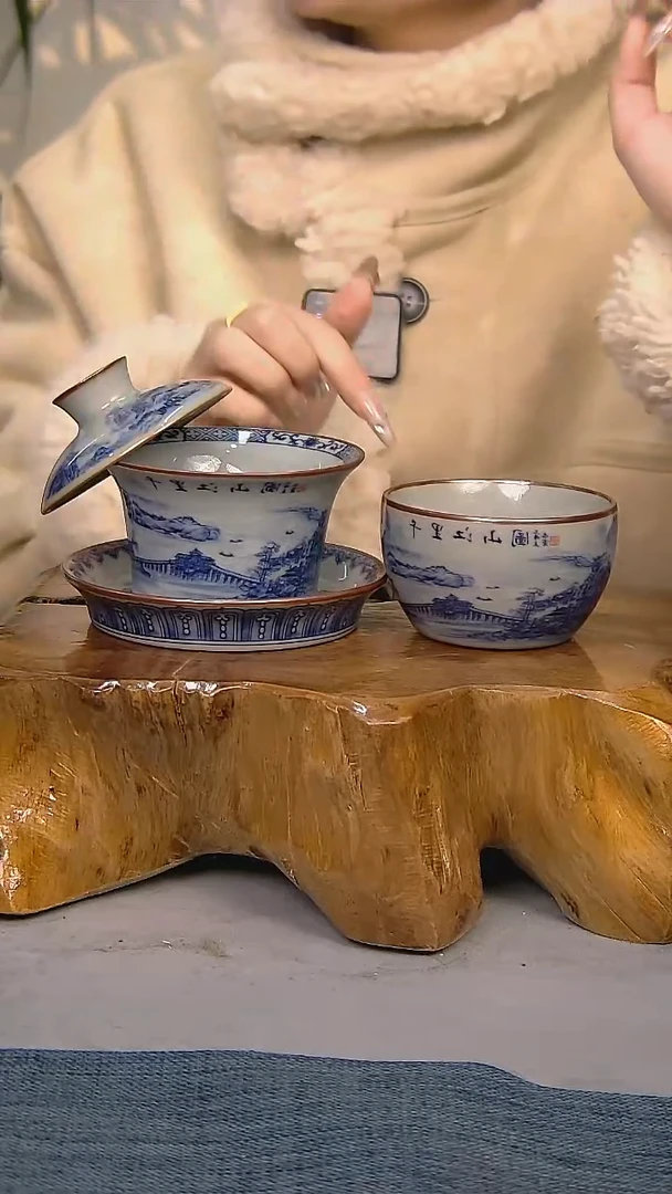 【闪购商品】2件套陶瓷茶具家用简装系列