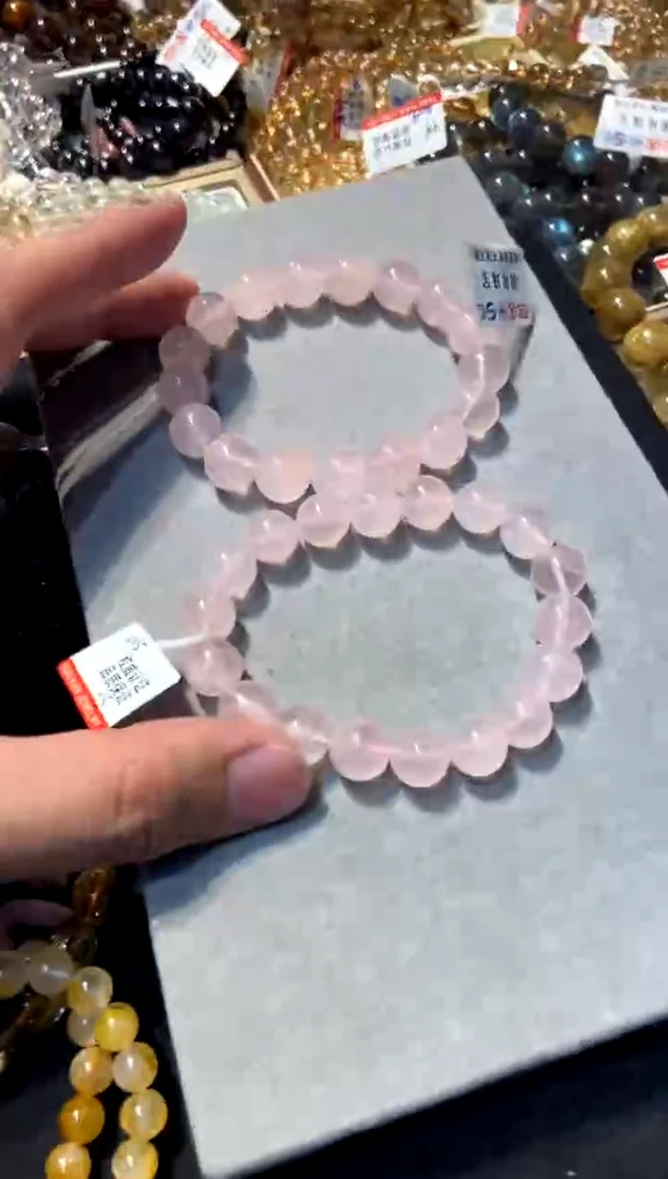 【闪购商品】水晶862-未镶嵌仙女粉10mm+多样性发其一