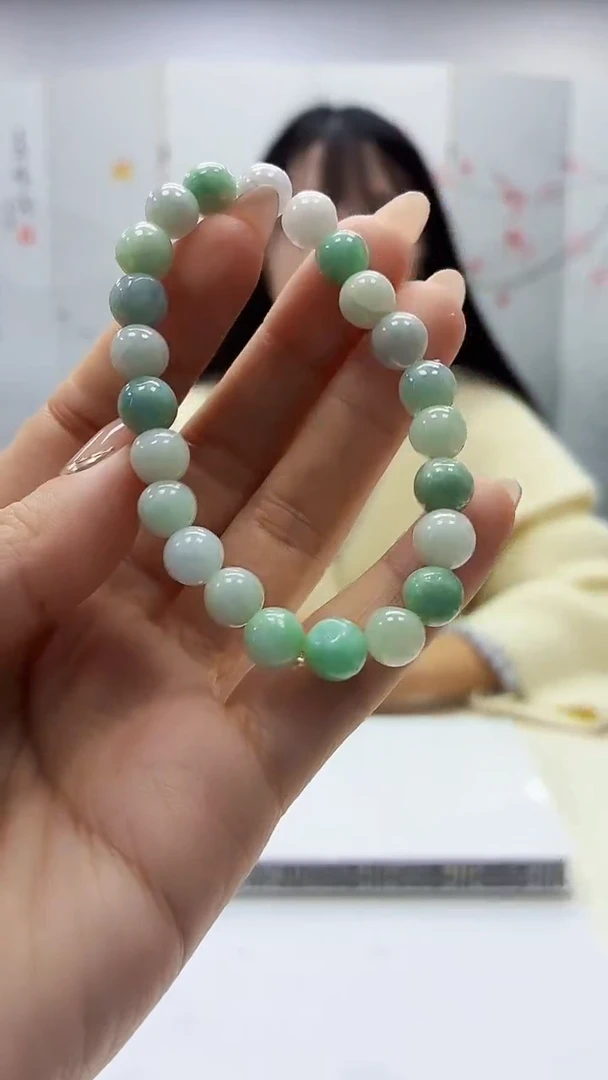颈饰未镶嵌翡翠3495ty-jj手串9