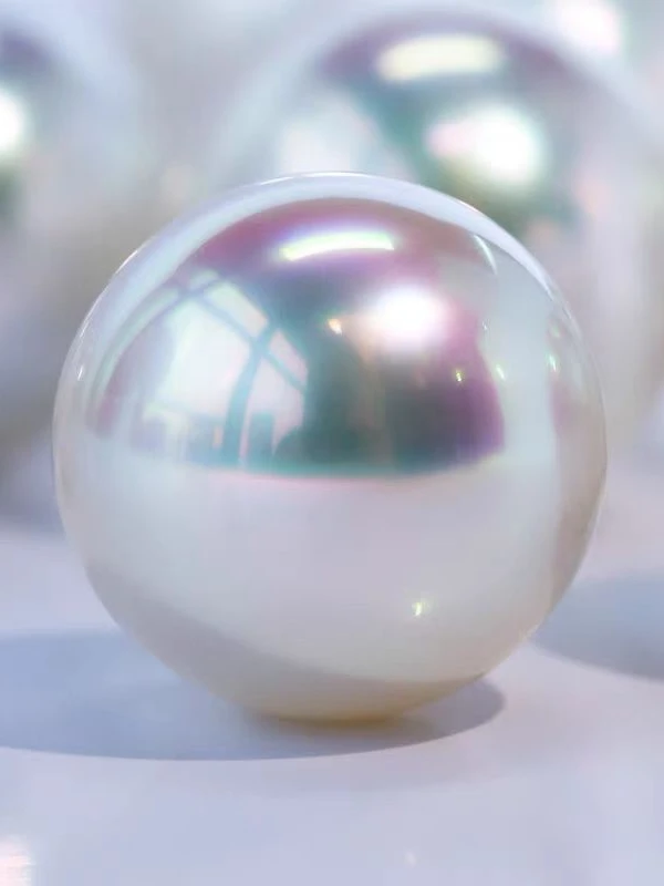 月光白双珠 保10MM 可diy定制 （一经打开 不退不换）