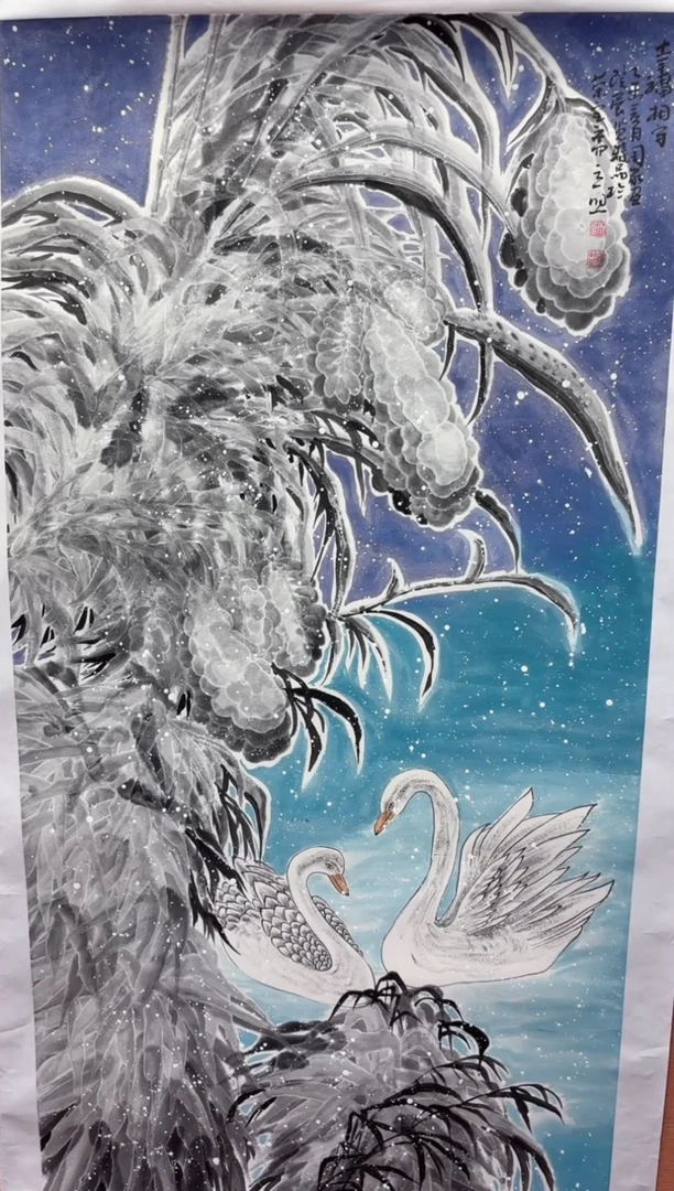 国画师立照老师国画作品