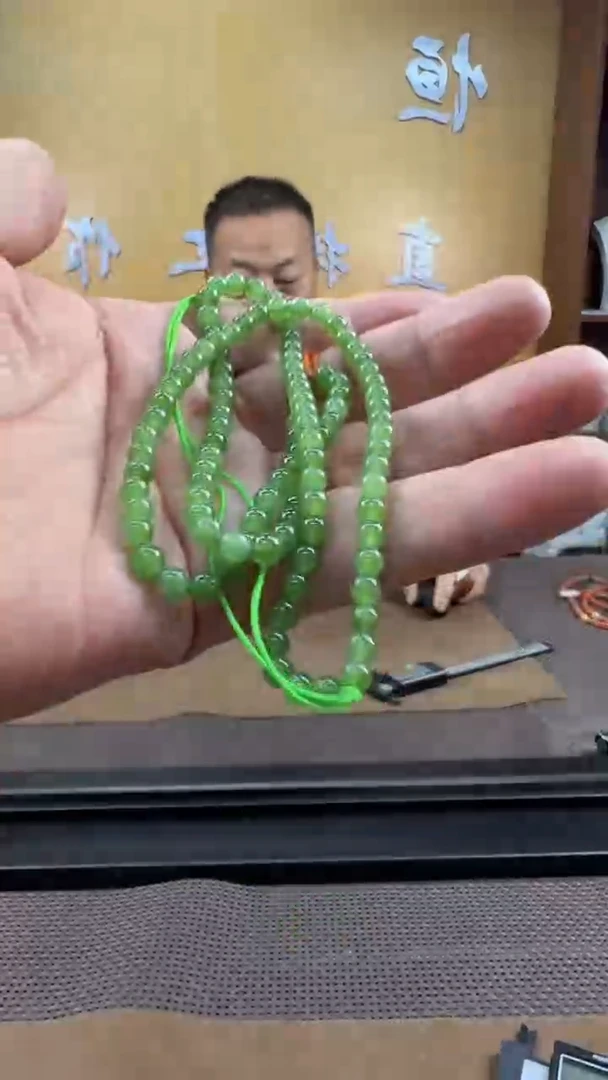 颈饰未镶嵌和田玉项链5-6mm