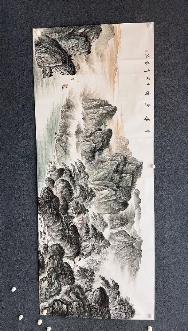 国画11.15-珍品-小八尺-54无国检