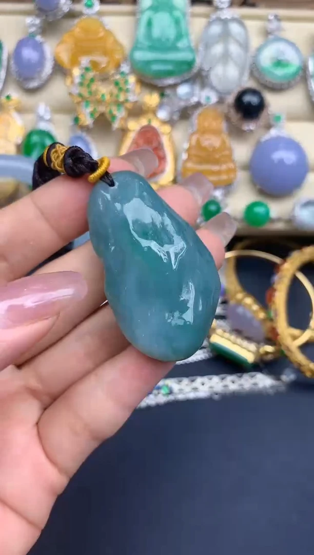 颈饰未镶嵌翡翠195-中国好珍宝