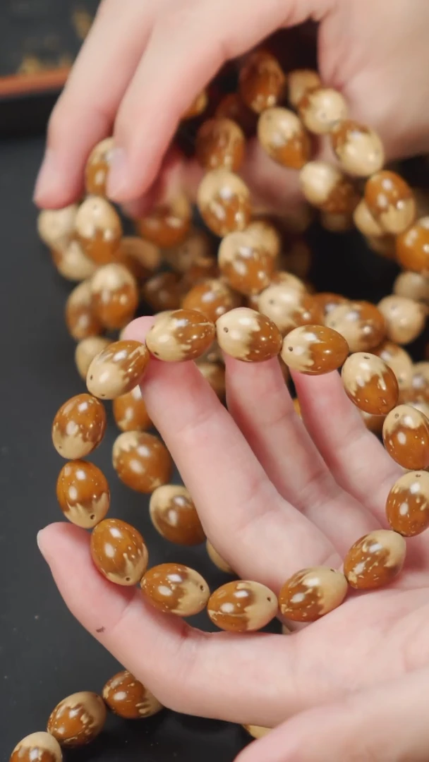 紫金鼠手串花皮枣珠11