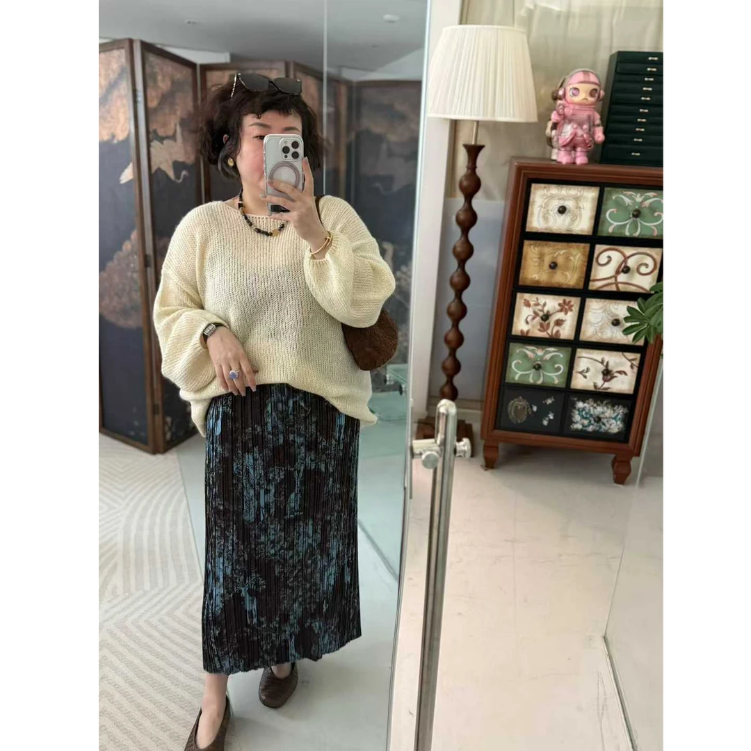 MEET   秋季百搭亮片毛衣
