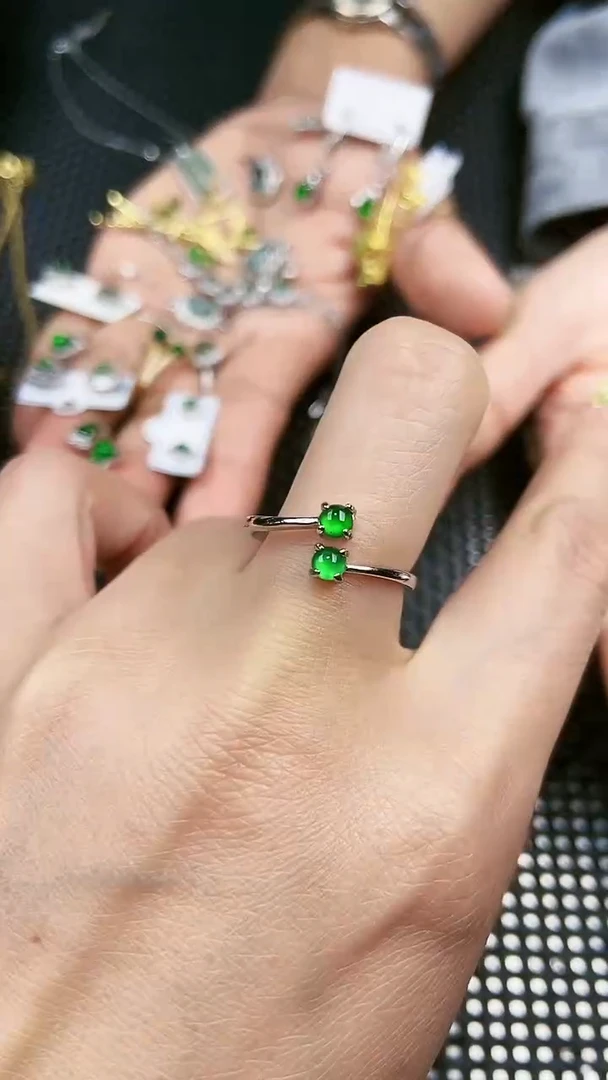 【闪购商品】翡翠戒指未镶嵌11111111