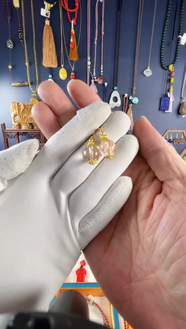 银S925镶嵌耳饰水晶福利款水晶耳坠