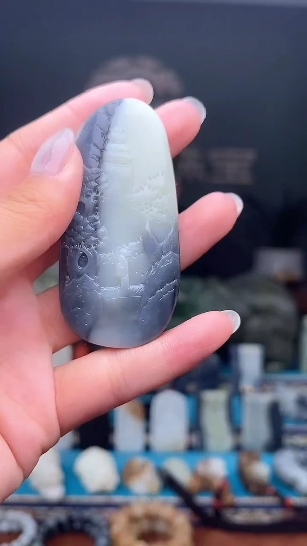 未镶嵌和田玉挂件1