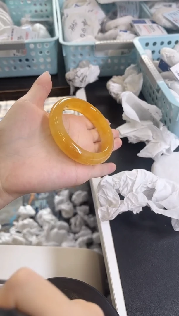 未镶嵌手镯石英质玉070-5354码