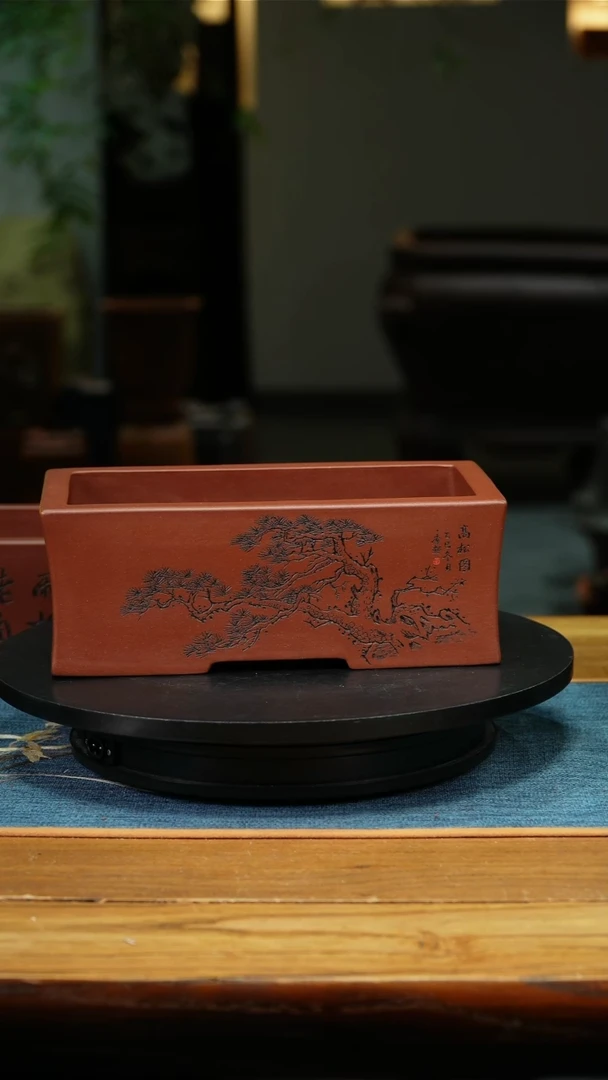 吴****）精品兰花盆微