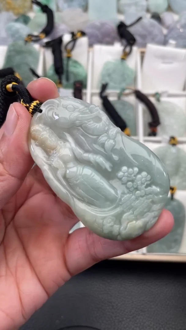 颈饰未镶嵌翡翠天然缅甸翡翠A货188