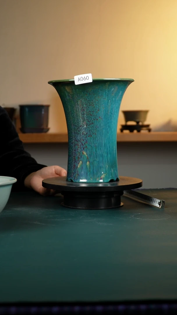 三**走060福利纯手工窑变兰花盆24/22/20/17不退不换